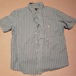 Chaps short sleeve button down shirt